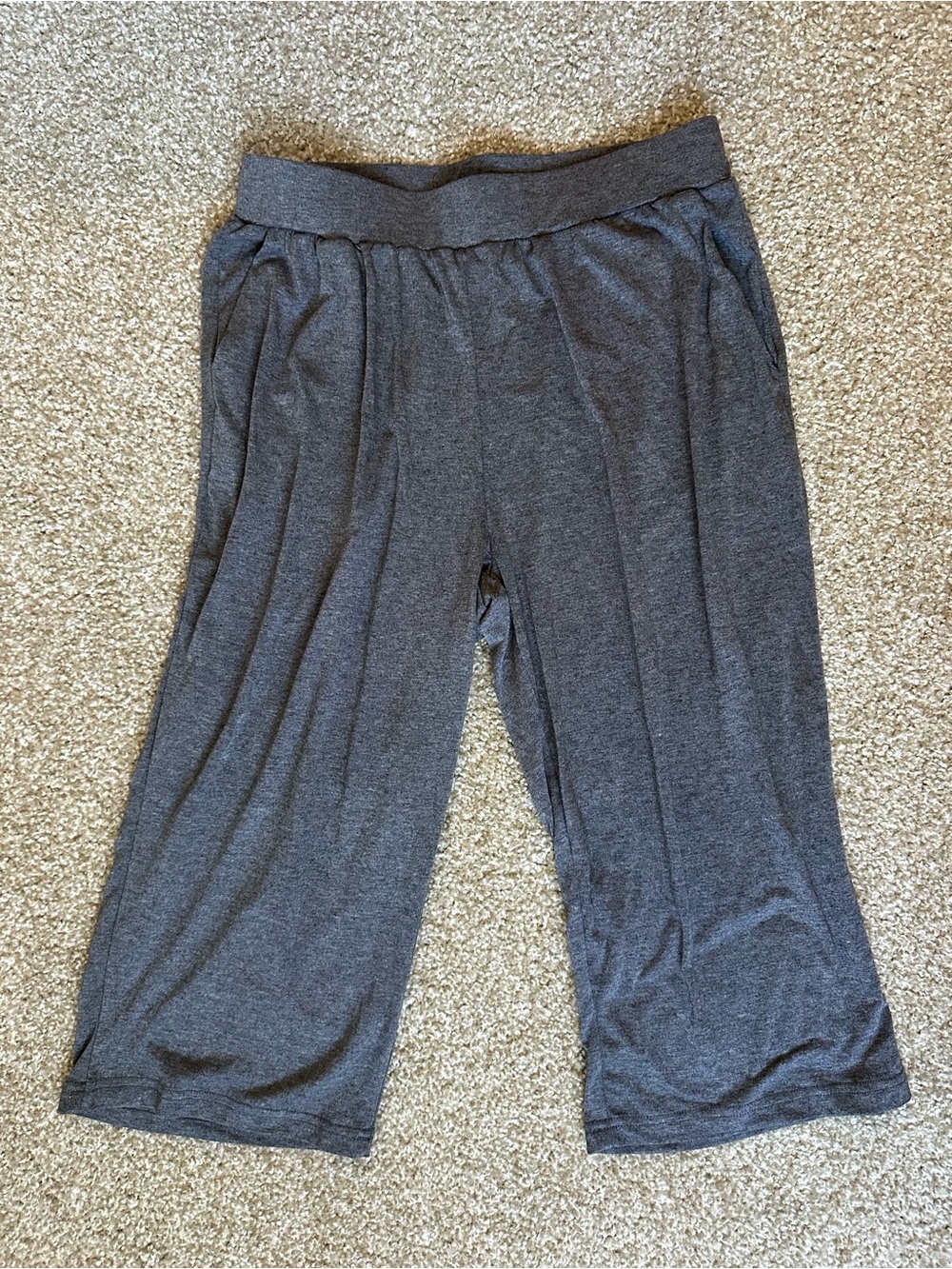 Womens Huukeay Charcoal Gray Guacho Style Pants